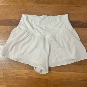Aerie Women's High Waist White Shorts